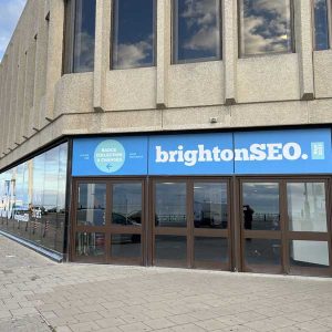 brightonSEO venue. September 2023.