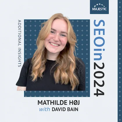 Mathilde Høj 2024 Additional Insights podcast cover with logo